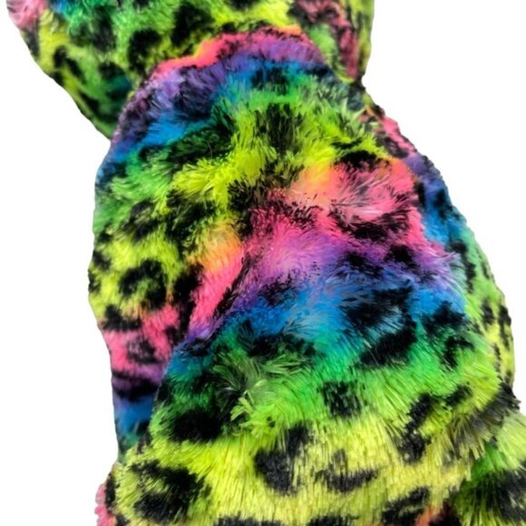 TY Silk Beanie Boos Dotty Leopard Plush Multicolor - Picture 7 of 8